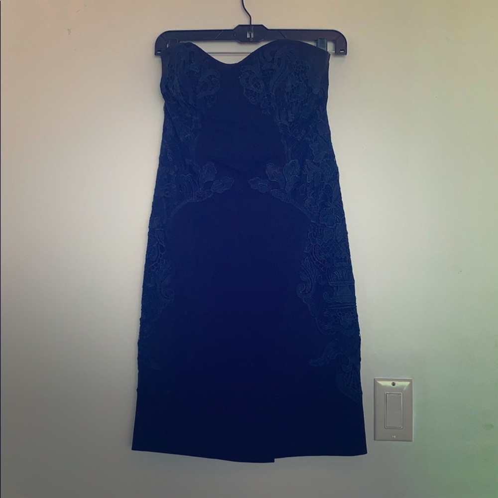 Diane von furstenberg black dress